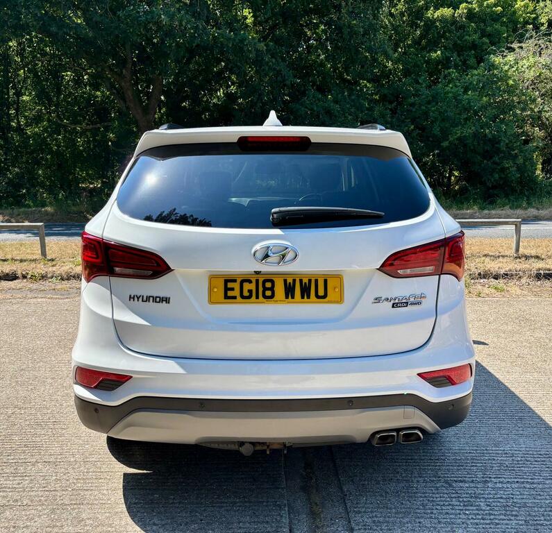 Hyundai Santa Fe Suv 2.2 Crdi Blue Drive Premium Se 4Wd Euro 6 Ss White #5