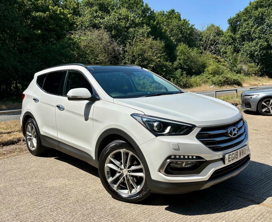 Hyundai Santa Fe Suv 2.2 Crdi Blue Drive Premium Se 4Wd Euro 6 Ss White