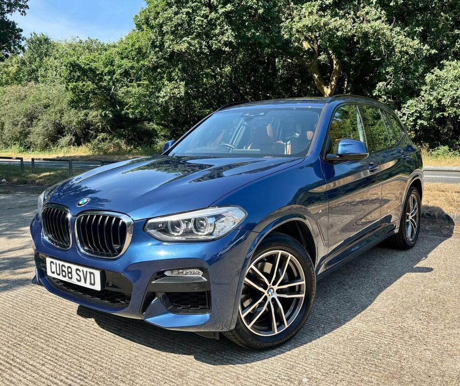 BMW X3 2.0 20D M Sport Xdrive Euro 6 Ss Blue #3