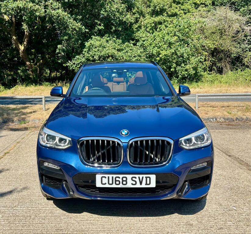 BMW X3 2.0 20D M Sport Xdrive Euro 6 Ss Blue #2