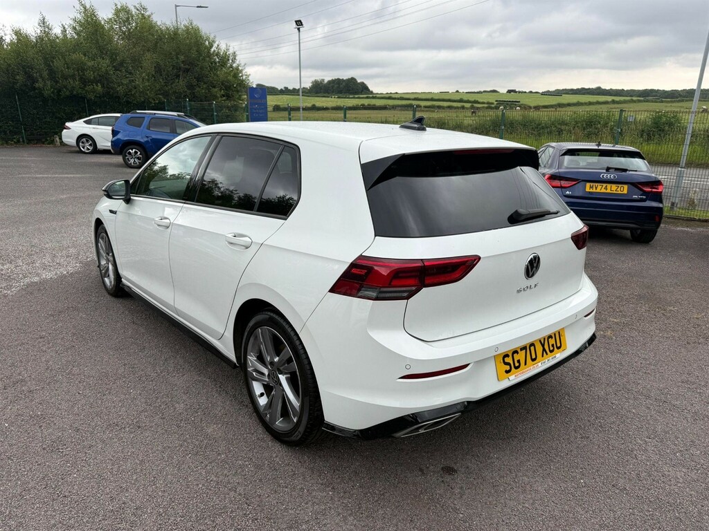 Volkswagen Golf 1.5 Tsi R-line Euro 6 Ss SG70XGU White #5