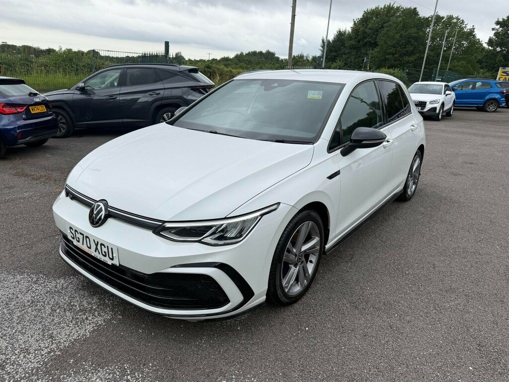 Volkswagen Golf 1.5 Tsi R-line Euro 6 Ss SG70XGU White #3