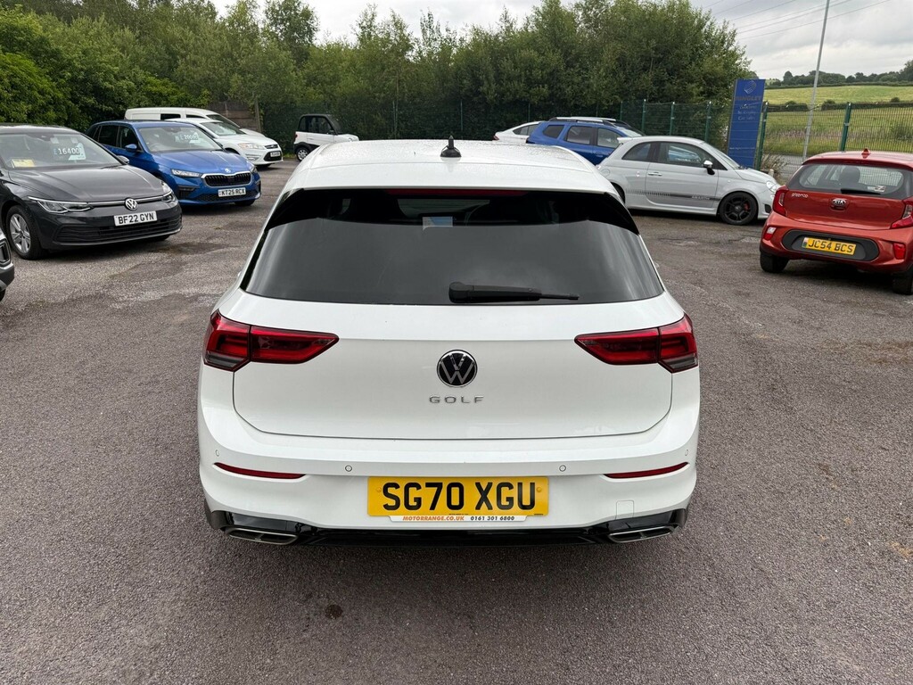 Volkswagen Golf 1.5 Tsi R-line Euro 6 Ss SG70XGU White #6
