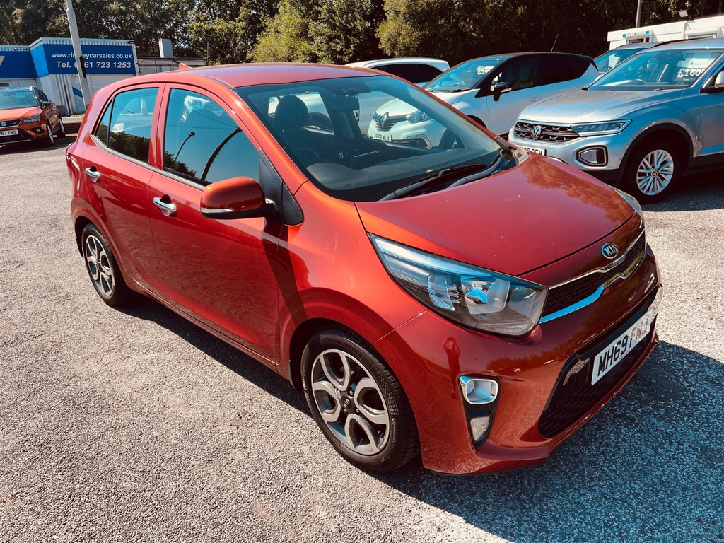 Kia Picanto 1.25 3 Hatchback Euro 6 83 Bhp Orange
