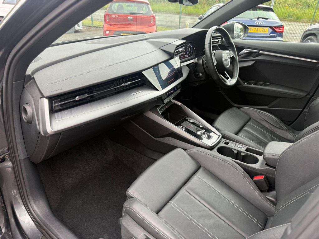 Audi A3 1.5 Tfsi 35 S Line Sportback Eur Blue #16