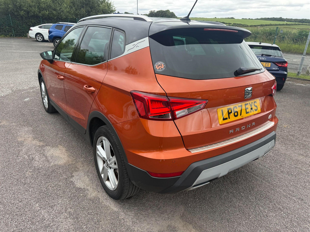 Seat Arona 1.0 Tsi Fr Dsg Euro 6 Ss Orange #4