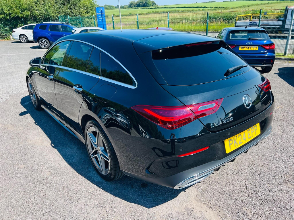 Mercedes-Benz CLA Class 1.3 H Mhev Amg Line Executive Shooting Brake 7G- Black #6