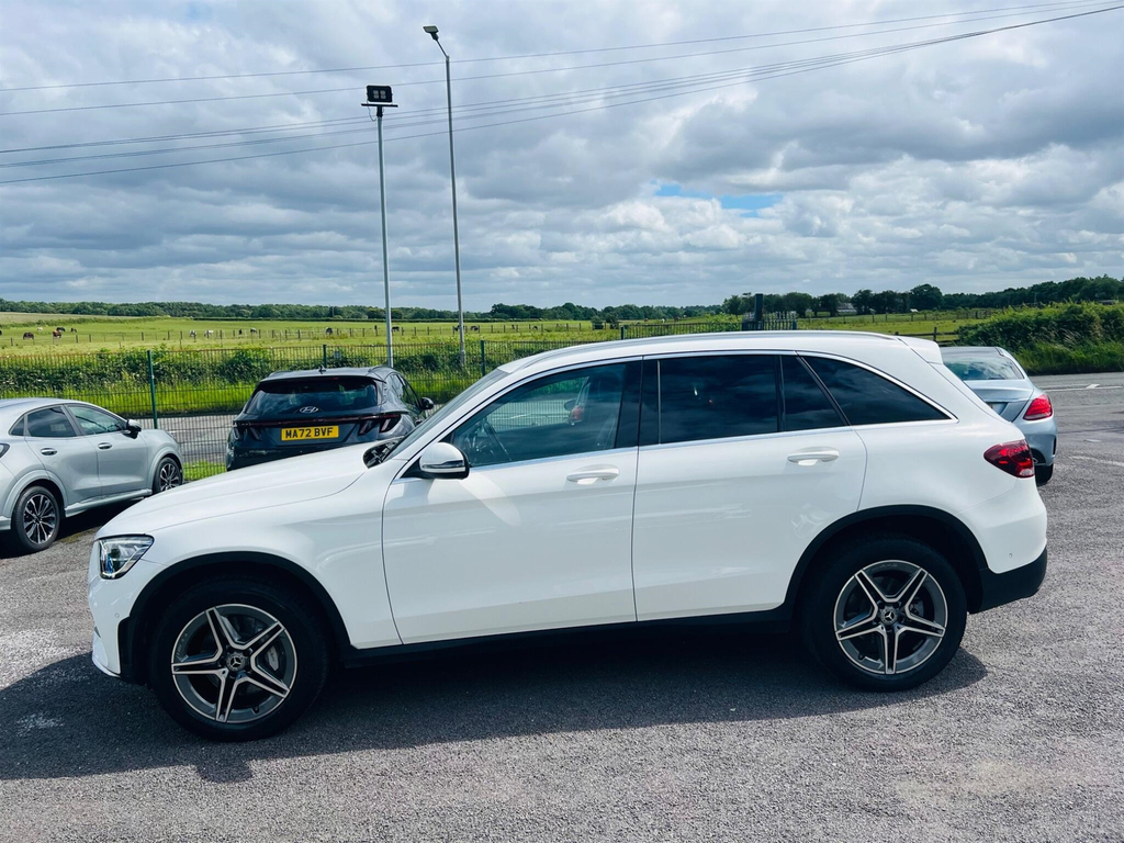 Mercedes-Benz GLC Class Suv White #4