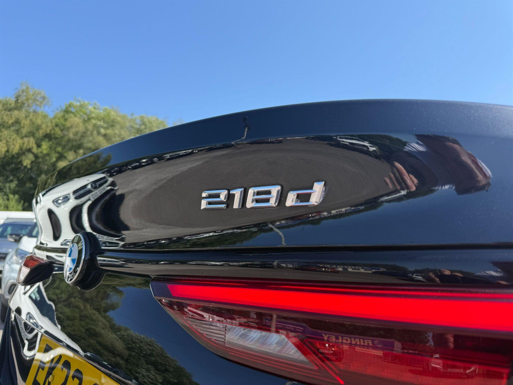 BMW 2 Series 1.5 218I M Sport Saloon Dct Euro 6 Ss Black #39