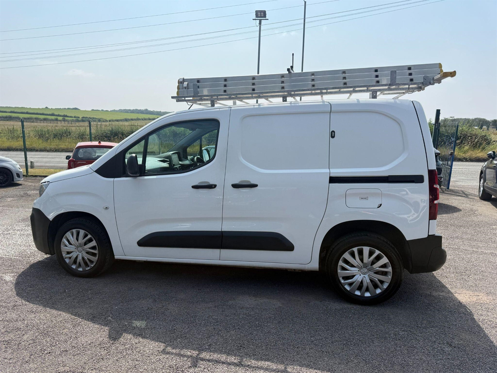 Peugeot Partner 1.5 Bluehdi 1000 Professional Standard Panel Van S White #3