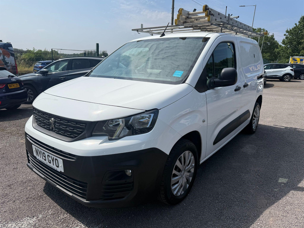 Peugeot Partner 1.5 Bluehdi 1000 Professional Standard Panel Van S White #2
