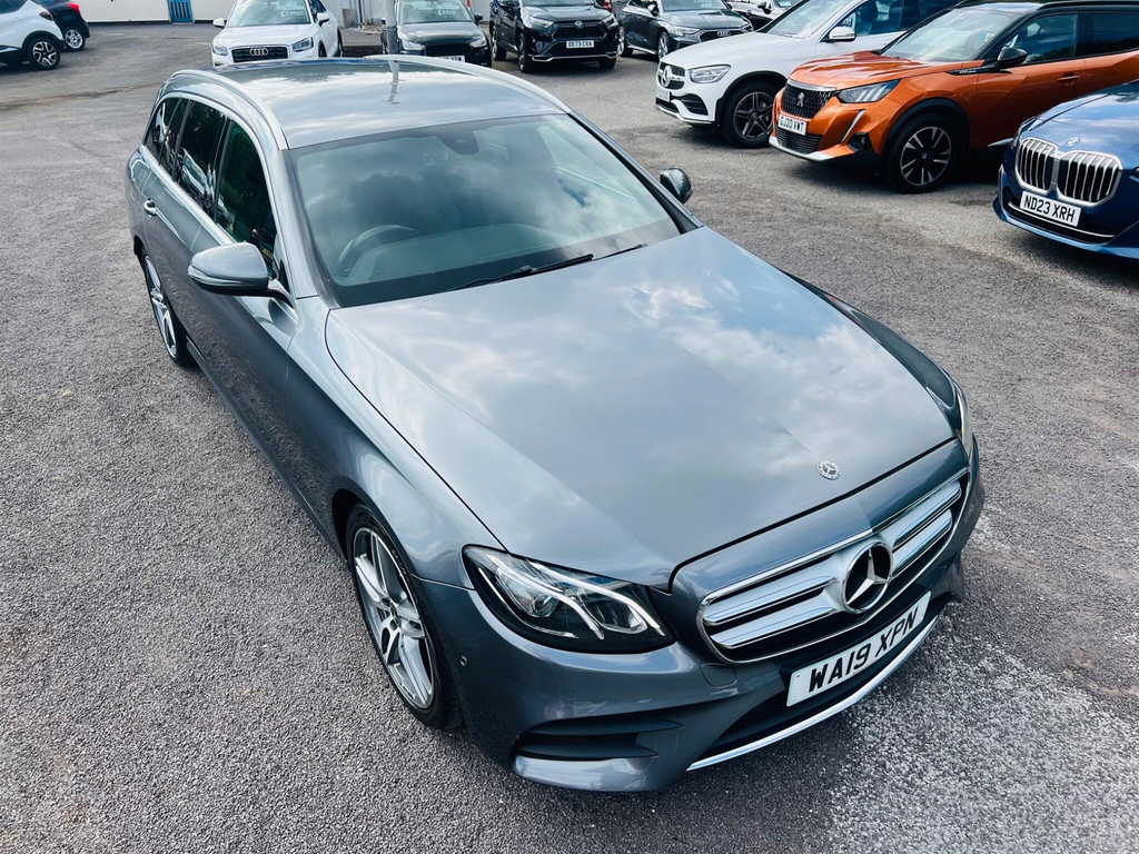 Mercedes-Benz E Class E220d Amg Line 9G-tronic White #9