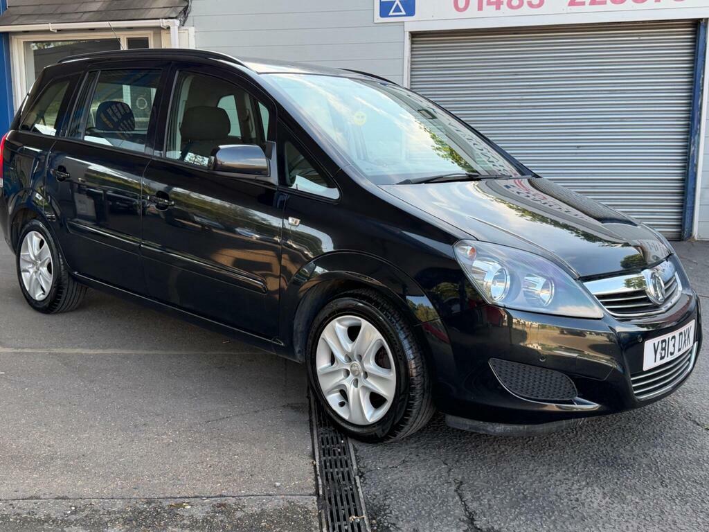 Vauxhall Zafira 1.6 16V Exclusiv Euro 5 Black