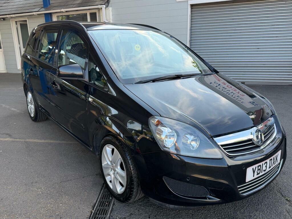 Vauxhall Zafira 1.6 16V Exclusiv Euro 5 Black #5