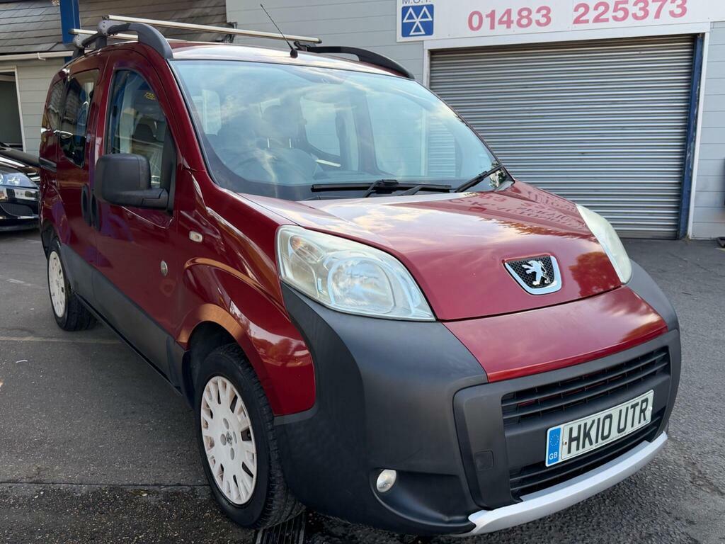 Peugeot Bipper Tepee 1.4 Hdi Outdoor Euro 4 Red