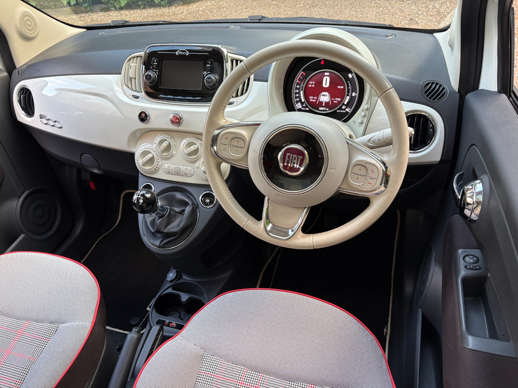 Fiat 500 1.2 Lounge Hatchback Euro 6 Ss  #3