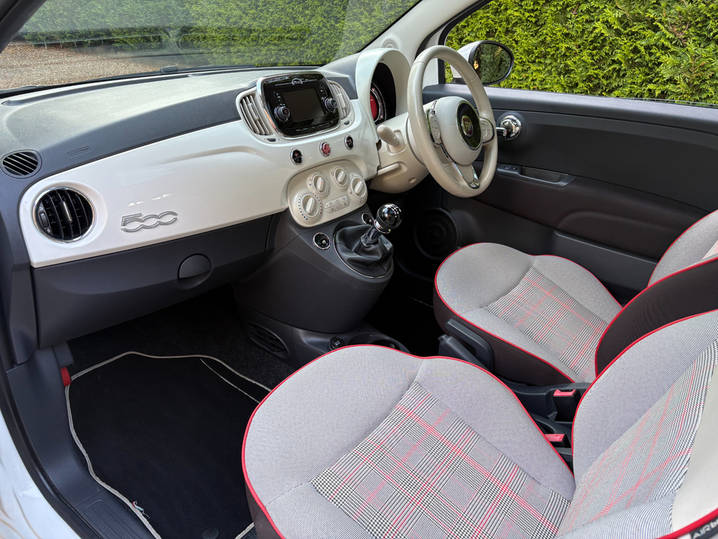 Fiat 500 1.2 Pop Star 69 Bhp Grey #8