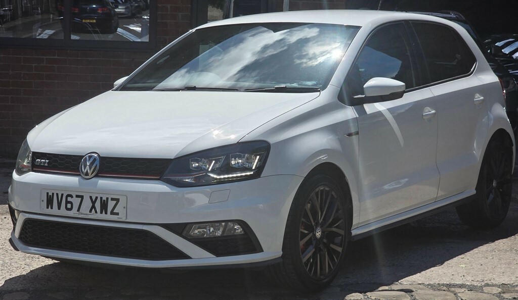 Volkswagen Polo 1.8 Tsi Gti Dsg Euro 6 Ss WV67XWZ White #3