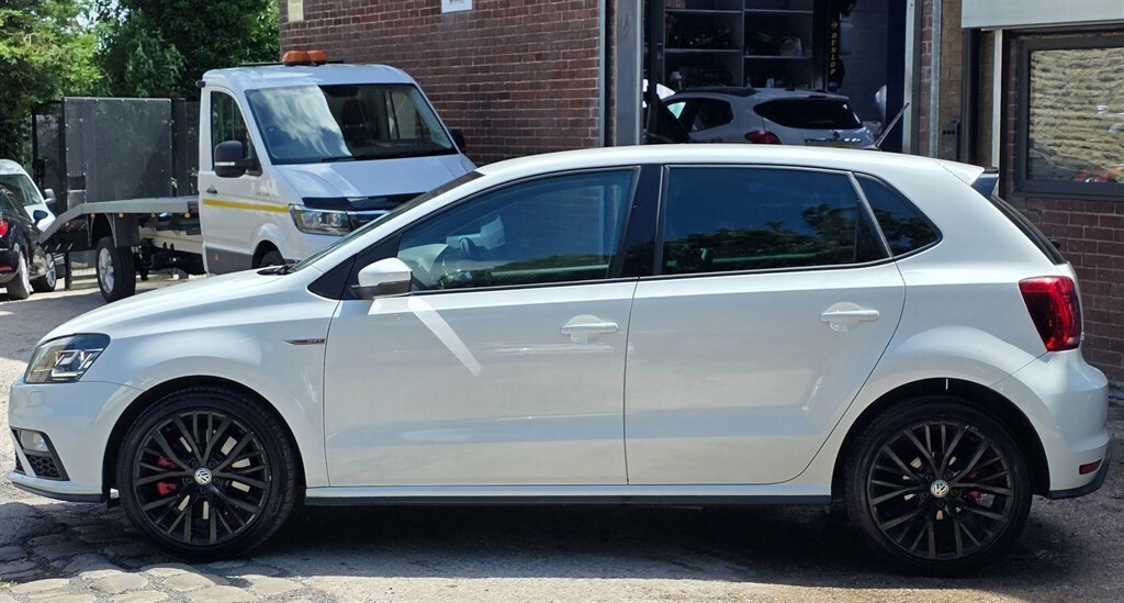Volkswagen Polo 1.8 Tsi Gti Dsg Euro 6 Ss WV67XWZ White #5