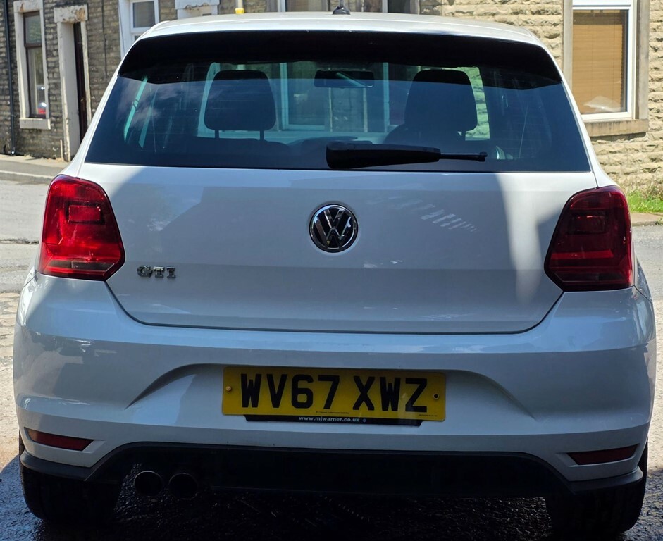 Volkswagen Polo 1.8 Tsi Gti Dsg Euro 6 Ss WV67XWZ White #6