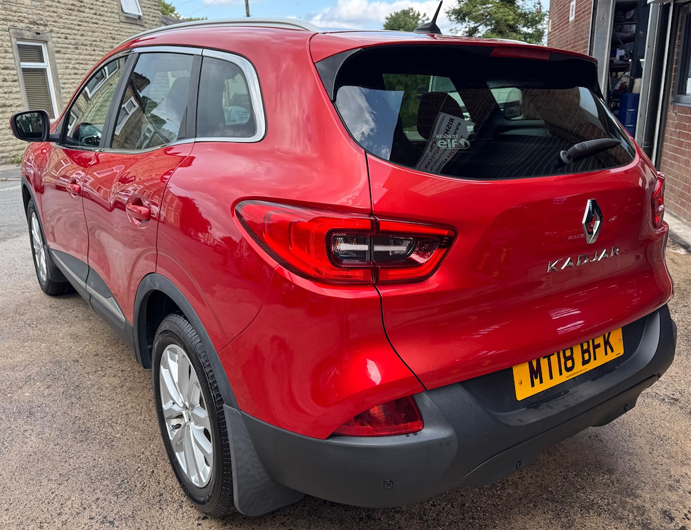 Renault Kadjar 1.5 Dci Dynamique Nav Euro 6 Ss MT18BFK Red #6