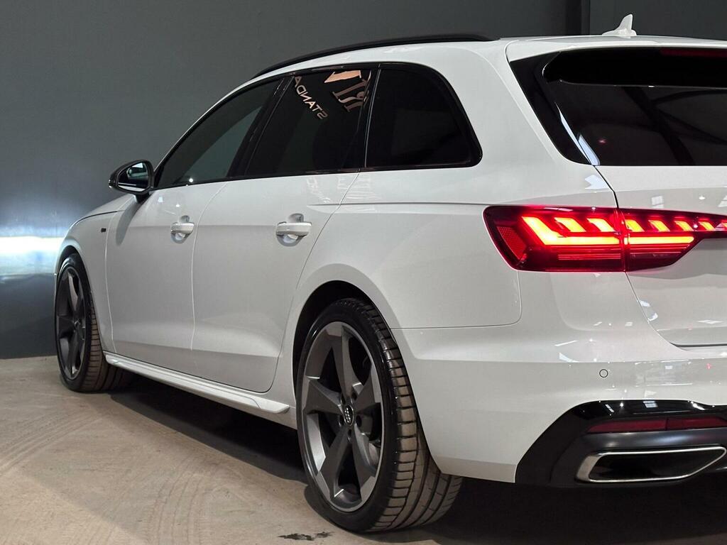 Audi A4 Avant 2.0 Tfsi 40 Black Edition S Tronic Euro 6 Ss White #4