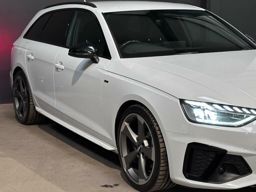 Audi A4 Avant 2.0 Tfsi 40 Black Edition S Tronic Euro 6 Ss White