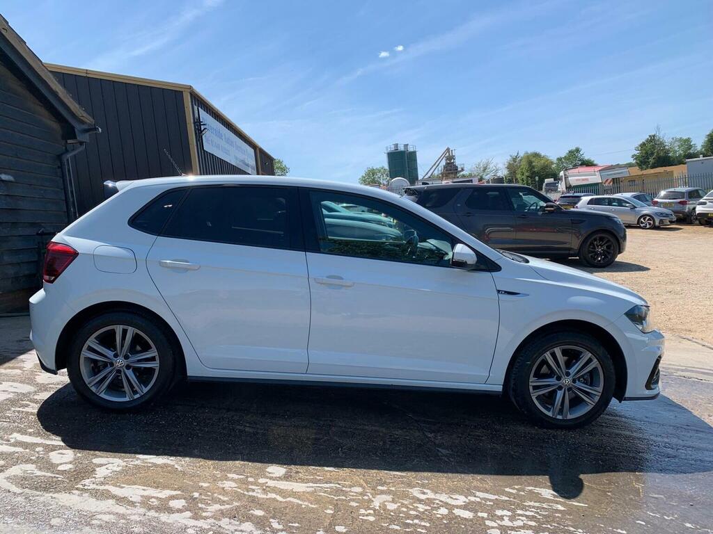Volkswagen Polo Tsi R-line Euro 6 Ss KR68XEY White #6