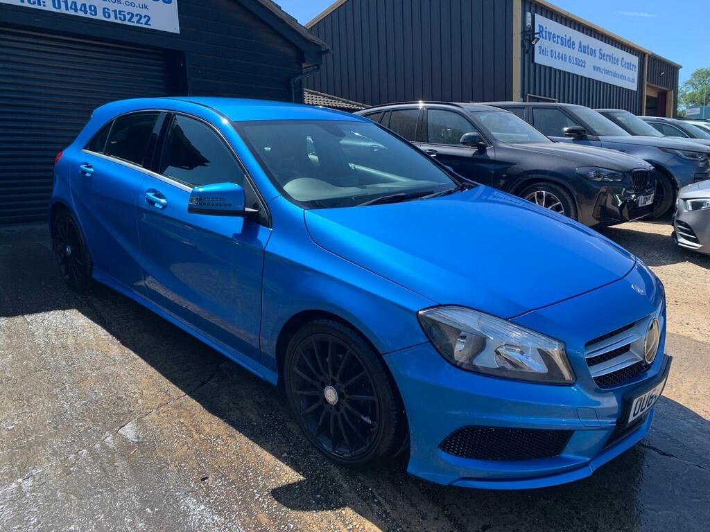 Mercedes-Benz A Class A200 Cdi Amg Sport Euro 6 Ss Blue #3