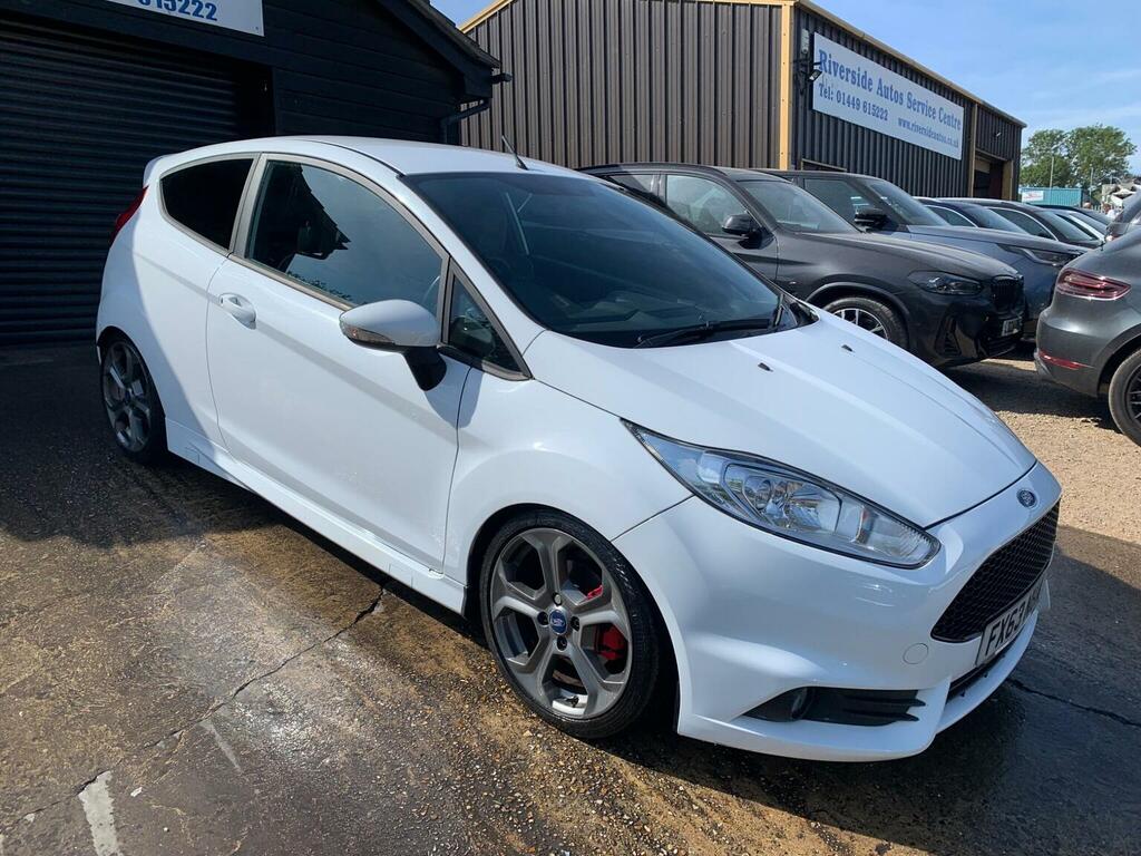 Ford Fiesta Ecoboost St-1 Euro 5 White #3