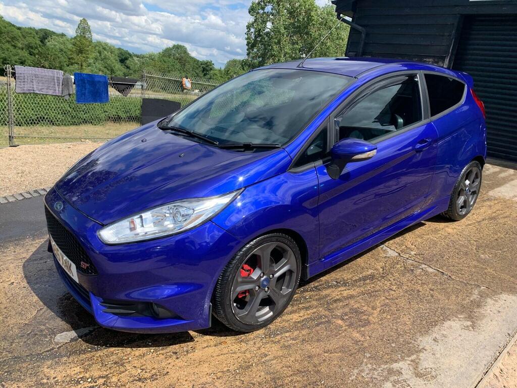 Ford Fiesta Ecoboost St-2 Euro 6 Blue