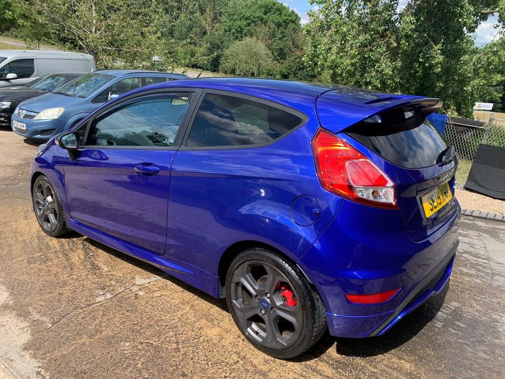 Ford Fiesta Ecoboost St-2 Euro 6 Blue #4