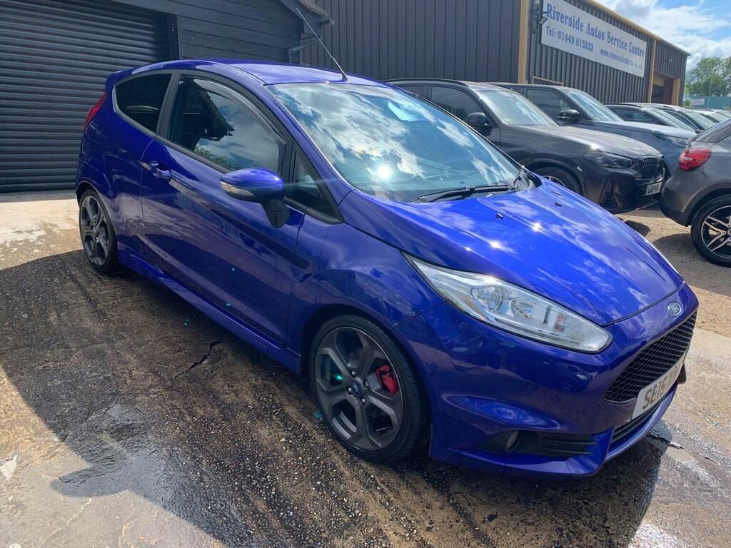 Ford Fiesta Ecoboost St-2 Euro 6 Blue #3