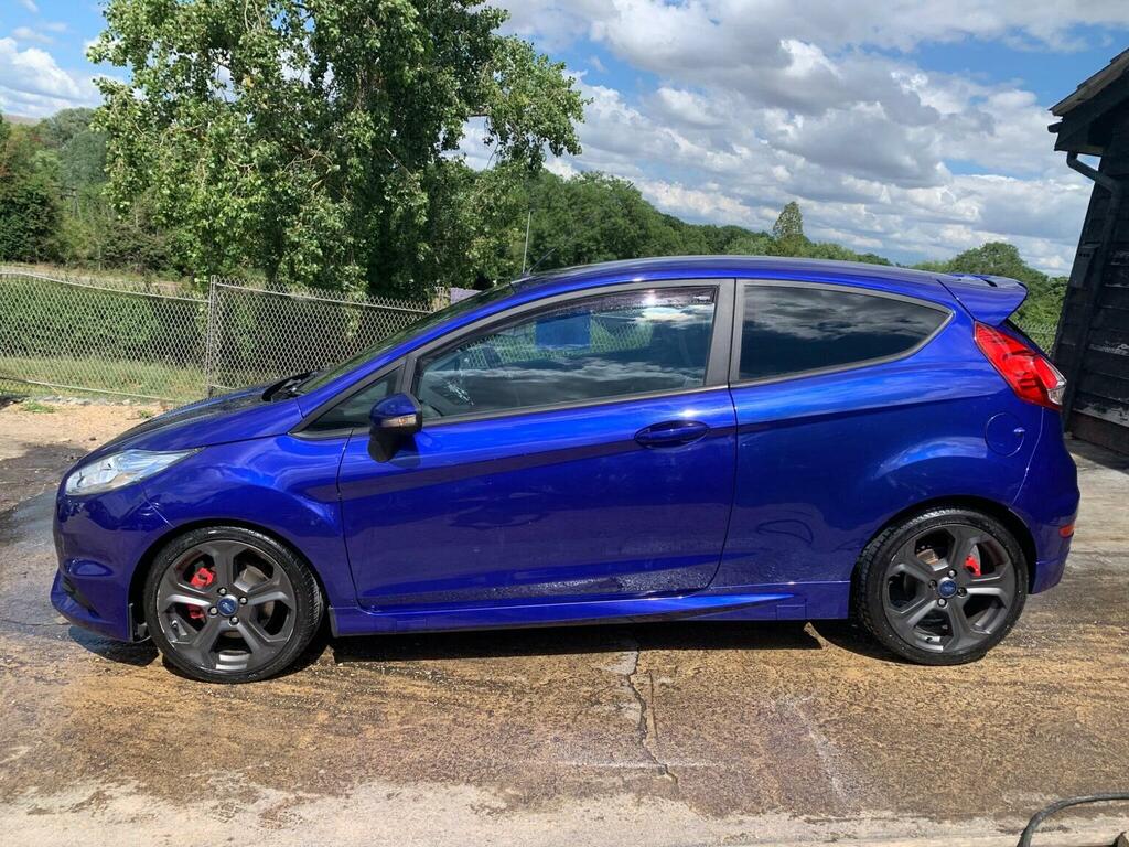 Ford Fiesta Ecoboost St-2 Euro 6 Blue #5