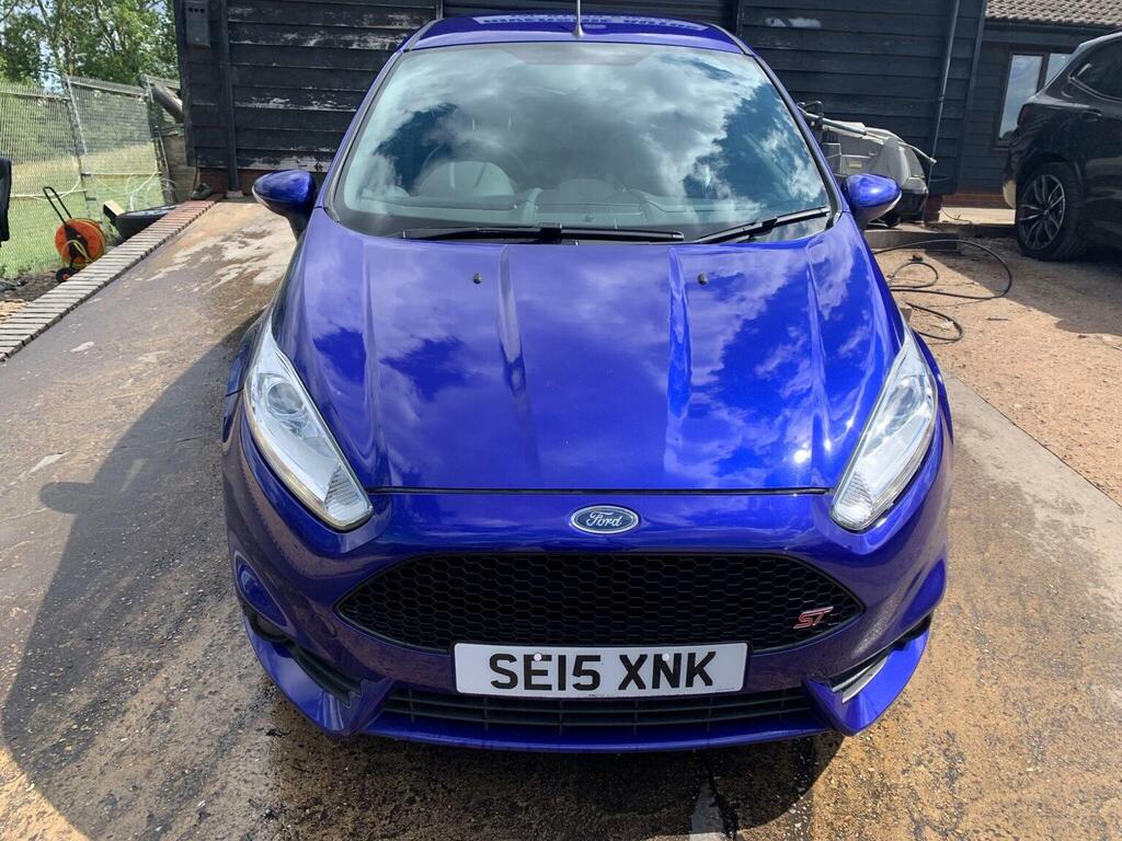Ford Fiesta Ecoboost St-2 Euro 6 Blue #2