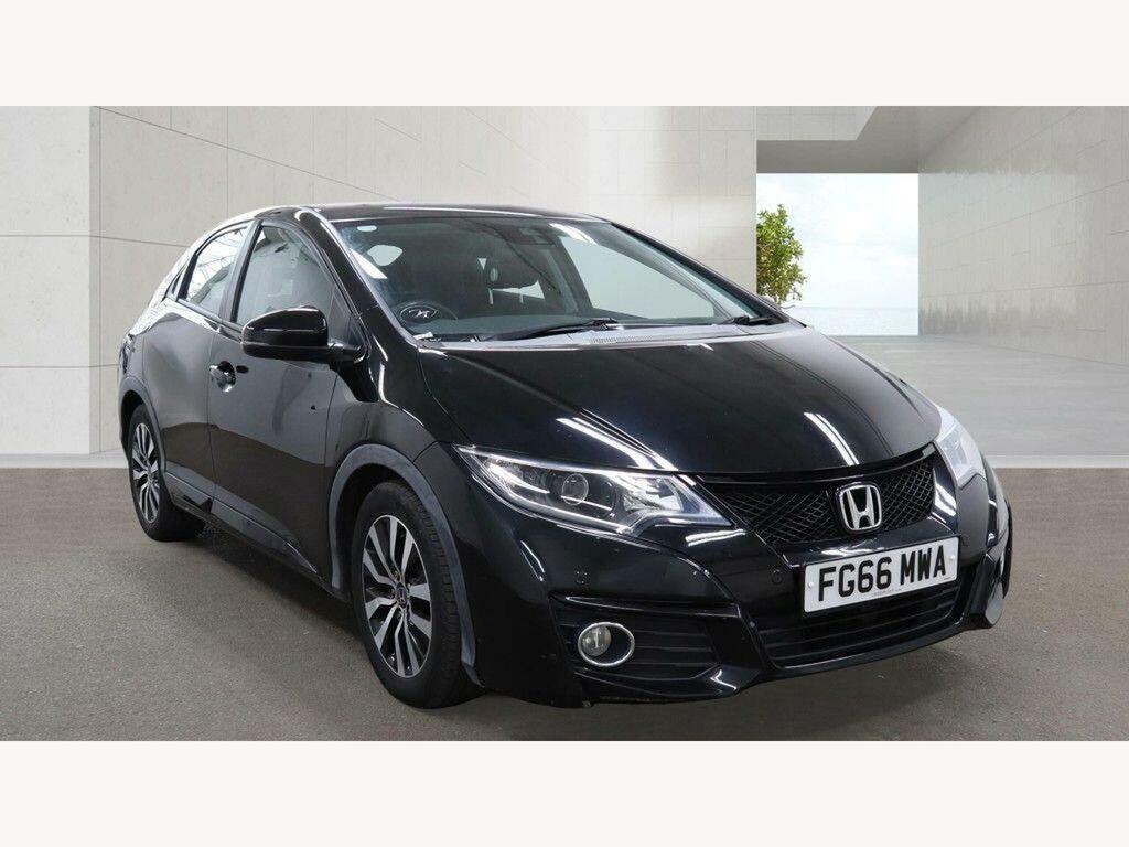 Honda Civic I-dtec Se Plus Navi Euro 5 Ss Black #3