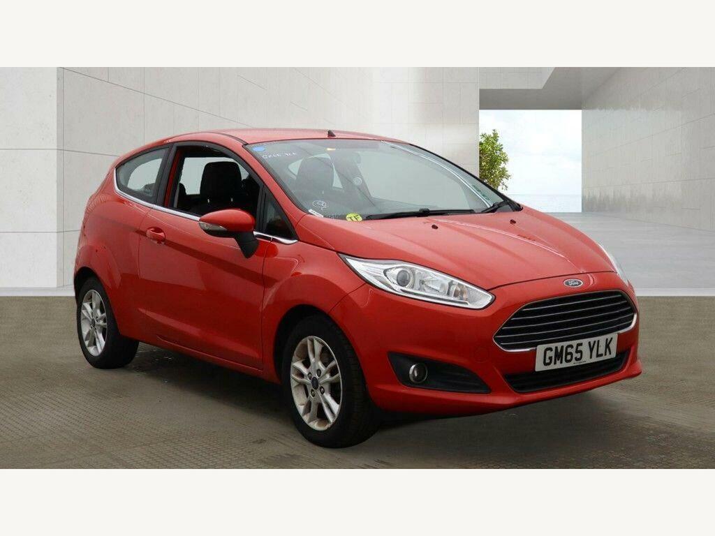 Ford Fiesta Zetec Euro 6 Red
