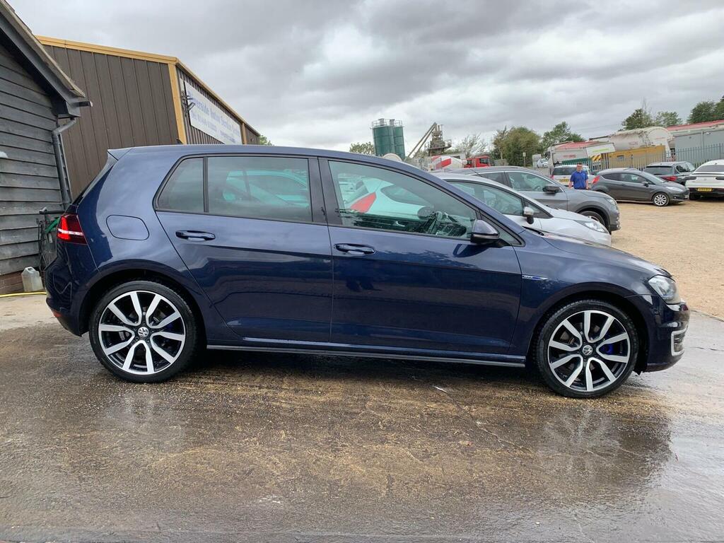 Volkswagen Golf Tsi Gte Nav Dsg Euro 6 Ss YL66GHA Blue #6