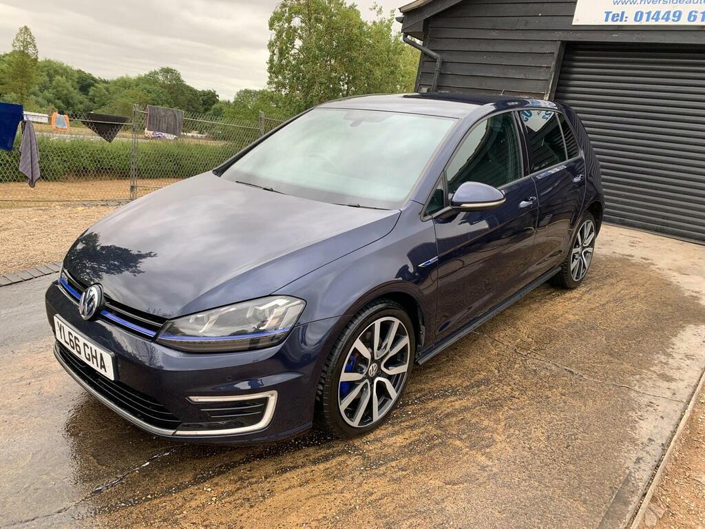 Volkswagen Golf Tsi Gte Nav Dsg Euro 6 Ss YL66GHA Blue