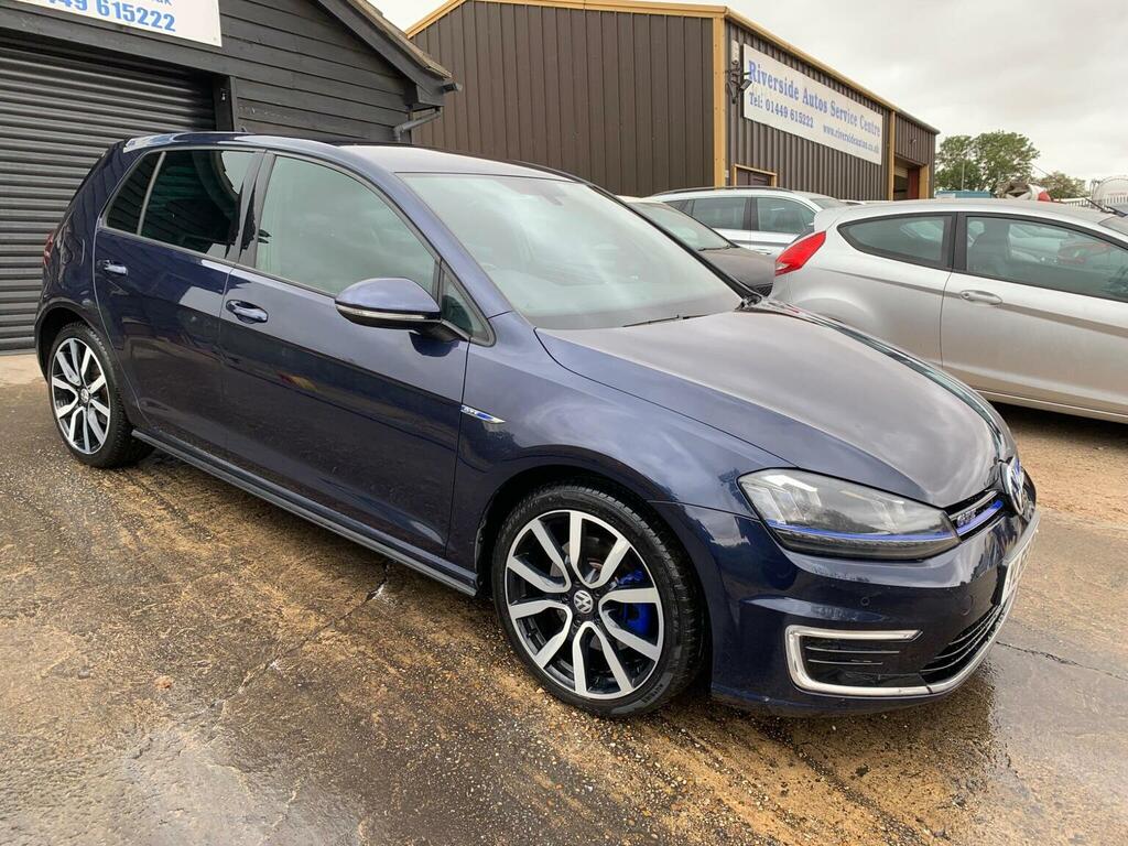 Volkswagen Golf Tsi Gte Nav Dsg Euro 6 Ss YL66GHA Blue #3