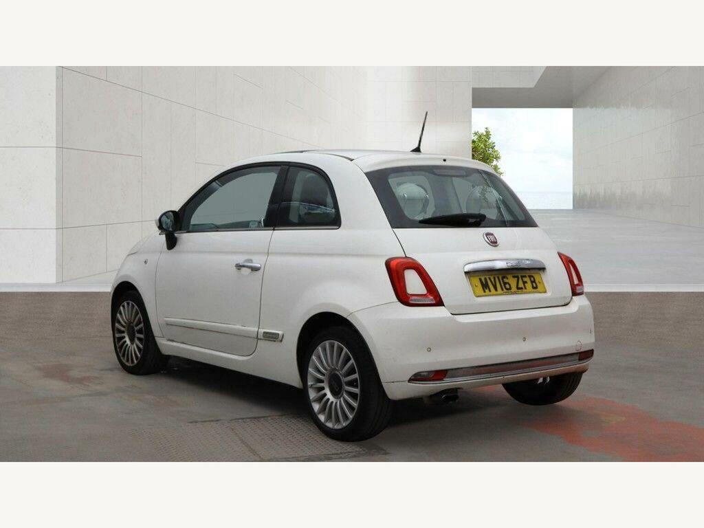 Fiat 500 Lounge Euro 6 Ss White #2