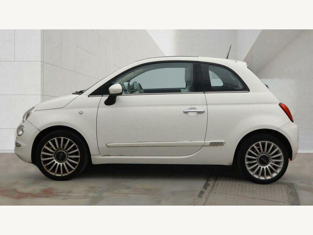 Fiat 500 Lounge Euro 6 Ss White #6