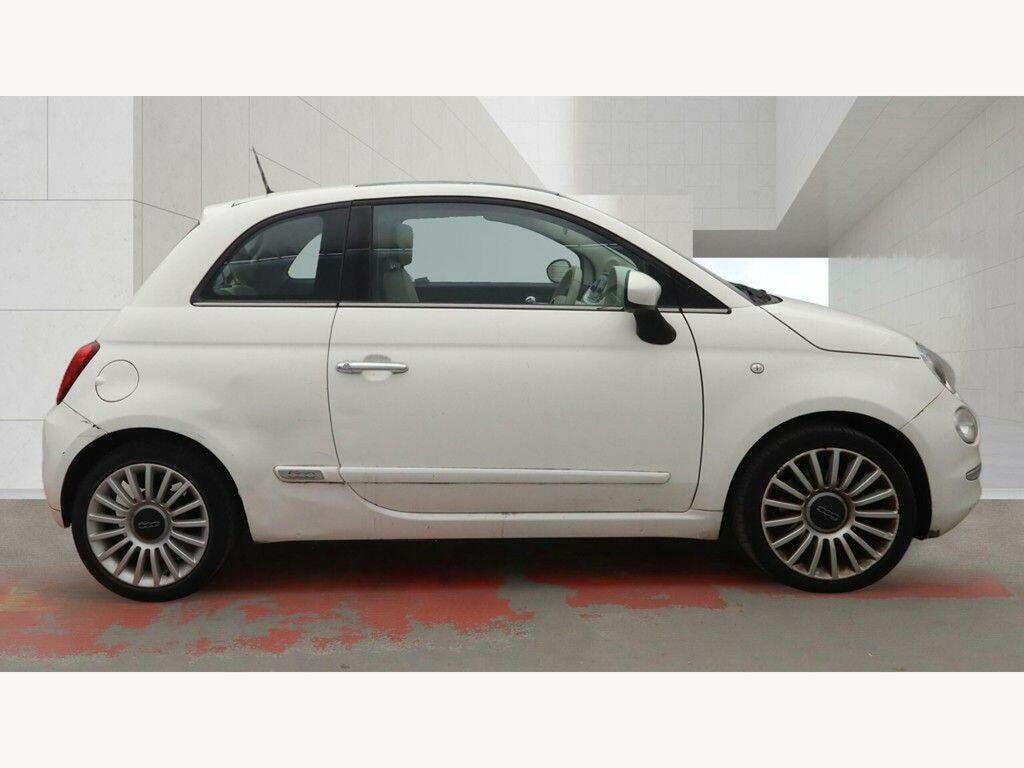 Fiat 500 Lounge Euro 6 Ss White #5