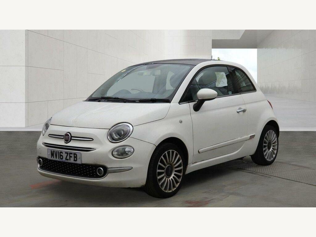 Fiat 500 Lounge Euro 6 Ss White