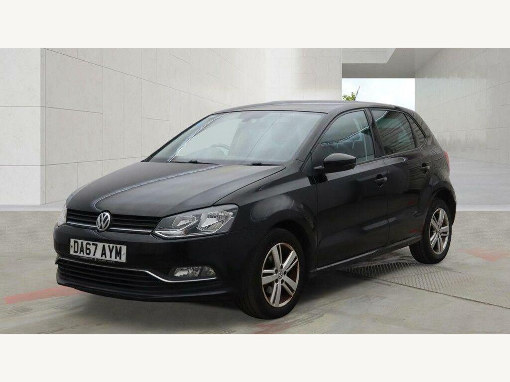 Volkswagen Polo Tsi Match Edition Euro 6 Ss DA67AYM Black #3