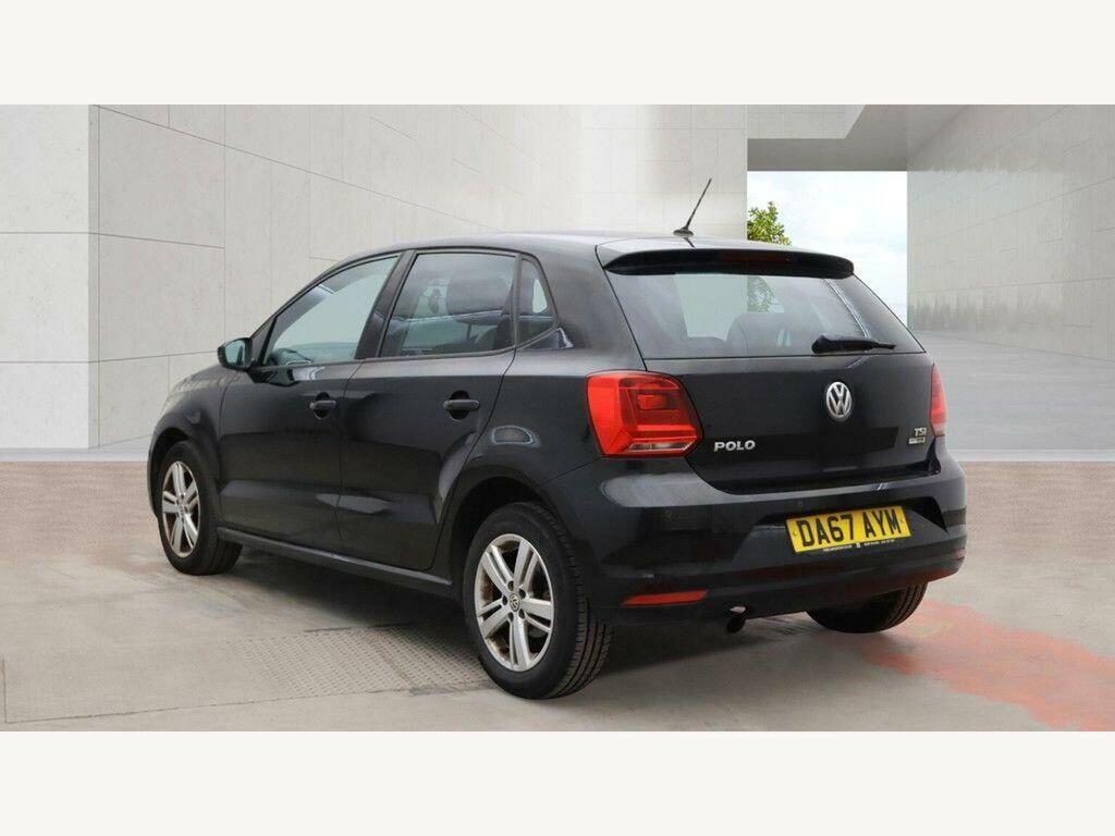 Volkswagen Polo Tsi Match Edition Euro 6 Ss DA67AYM Black #2