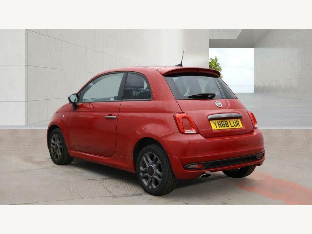Fiat 500 S Euro 6 Ss YN68LUR Red #2