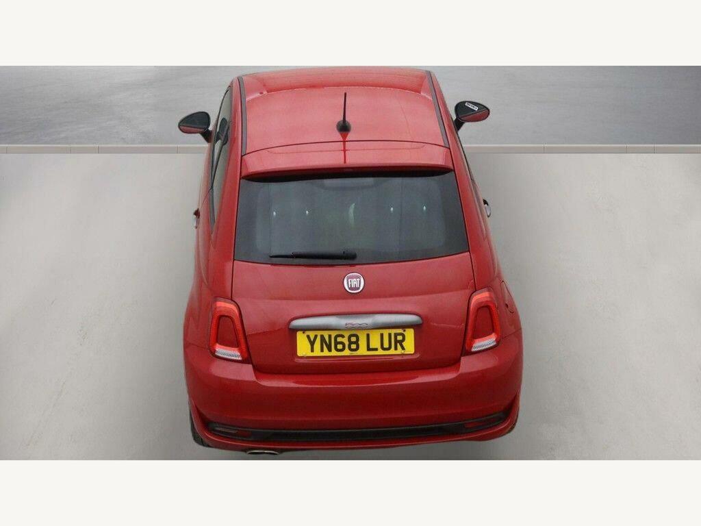 Fiat 500 S Euro 6 Ss YN68LUR Red #5