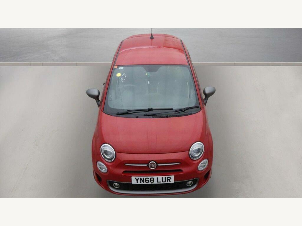 Fiat 500 S Euro 6 Ss YN68LUR Red #6