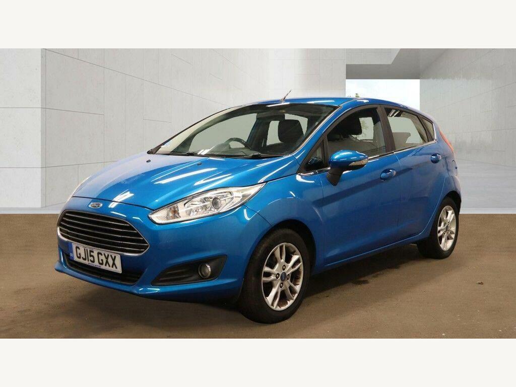 Ford Fiesta Zetec Euro 5 Blue